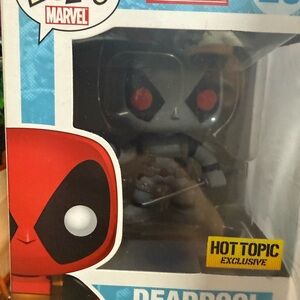Marvel X-Force Deadpool Funko Pop with Red and Gray